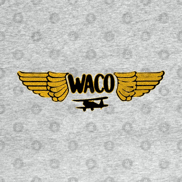 Waco Biplane by Midcenturydave